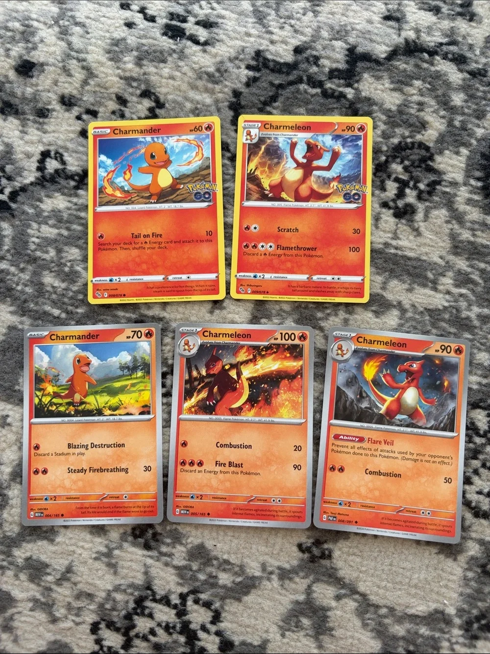 Charmander & Charmeleon Collection Lot | Pokémon GO, 151 ✨5/$25